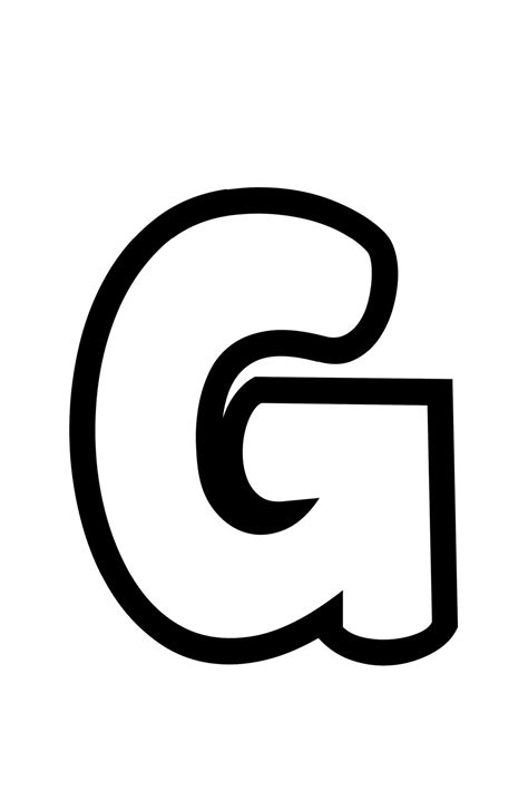 Printable Letter G
